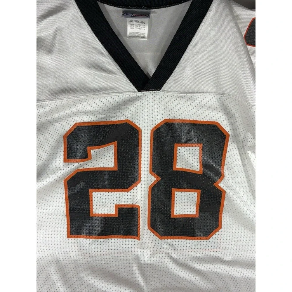 Reebok Authentic Team Replica Cincinnati Bengals Corry Dillion 4XL Jersey - Picture 4 of 11